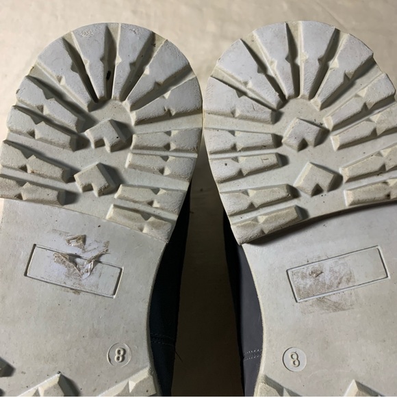 Call it Spring grey vegan leather boots size 8 - Picture 7 of 9